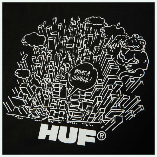 Huf Ανδρική κοντομάνικη μπλούζα What a Jungle Tee